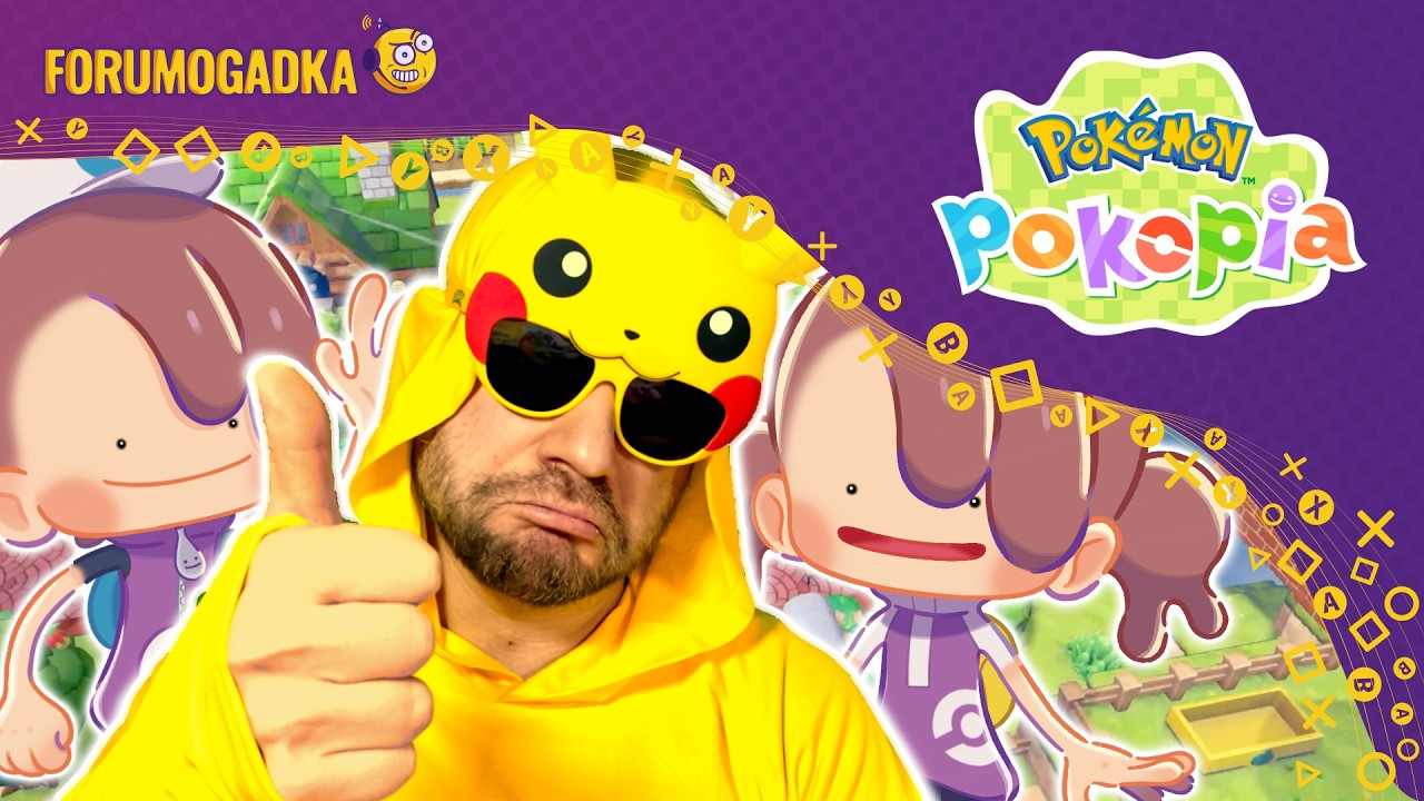 Pokemon Pokopia z qbarem (+3 Tryskaczy)