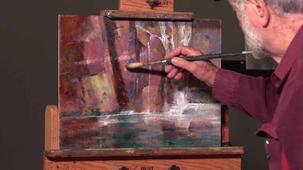 Albert Handell: Painting Water & Rocks in Oil