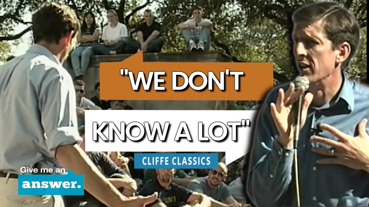 Cliffe Knechtle | We Don't Know A Lot, But We Can Know Jesus!  | Give Me an Answer
