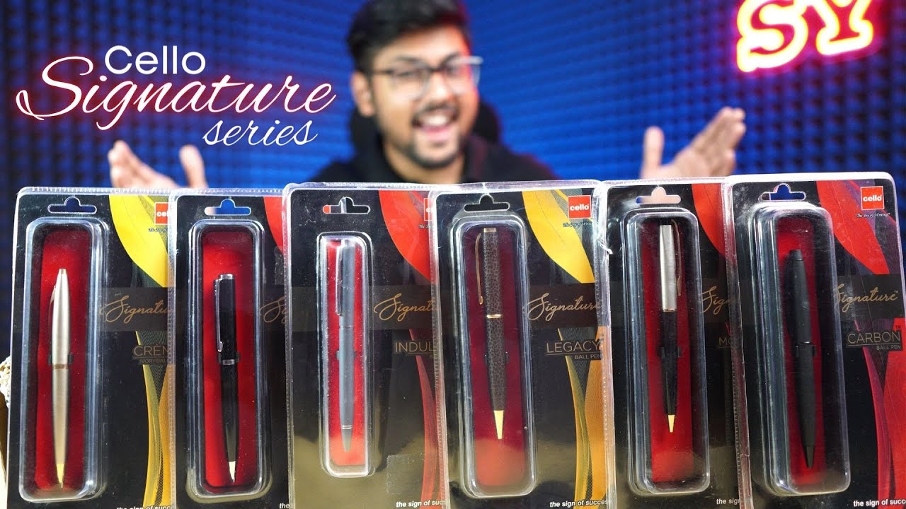 Entire Cello Signature Series Reviewed - Premium Metal Ball Pen Collection .