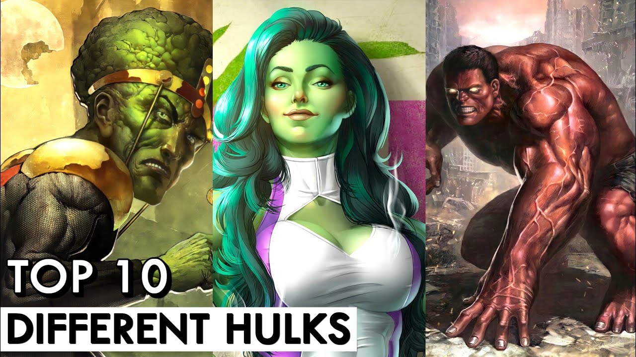 Top 10 Different Hulks In Marvel Universe | Hulk Family | In Hindi | BNN Review