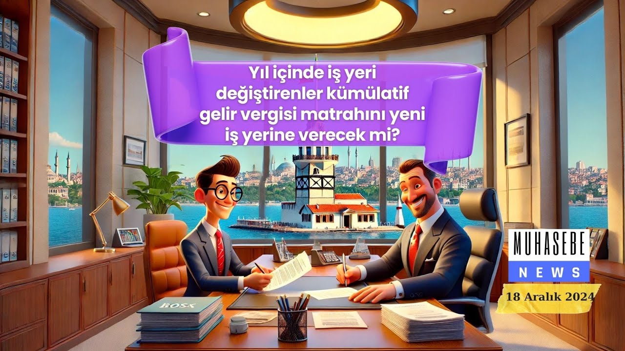 Yıl içinde iş yeri değiştirenler kümülatif gelir vergisi matrahını yeni iş yerine verecek mi?