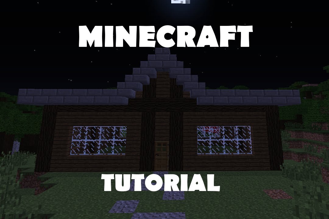 Minecraft Tutorial House #1 (Exterior Only)