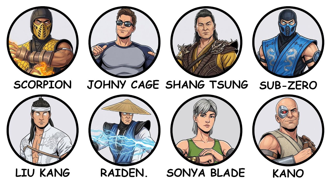 EVERY Mortal Kombat Characters Inspiration Explained