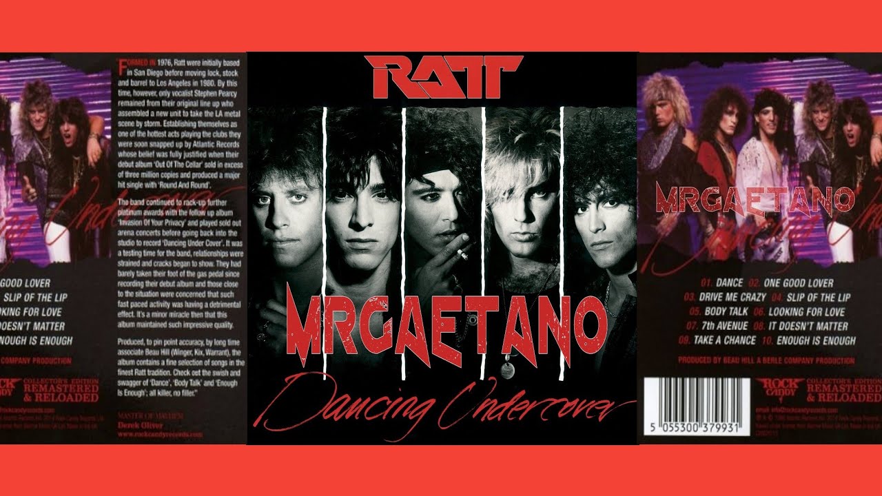 RATT - Dancing Undercover (Full Album 1986) 