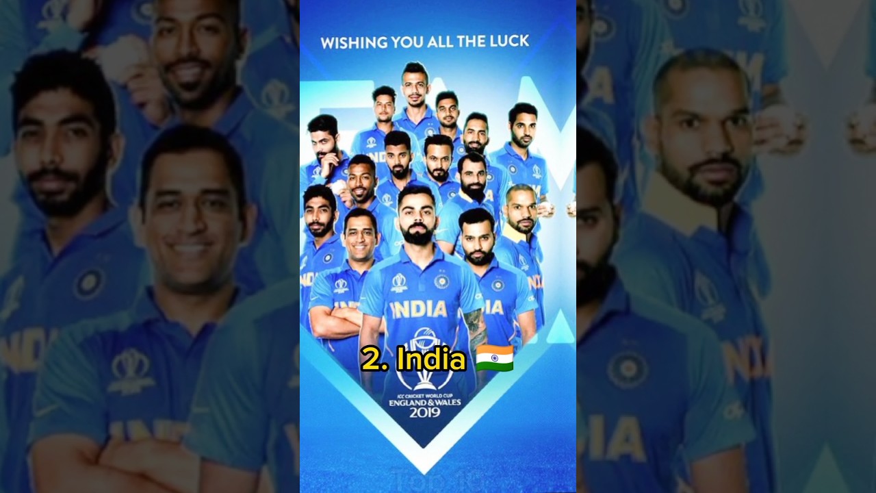 Top 10 best cricket teams in the world#shorts#cricket#viral#2023