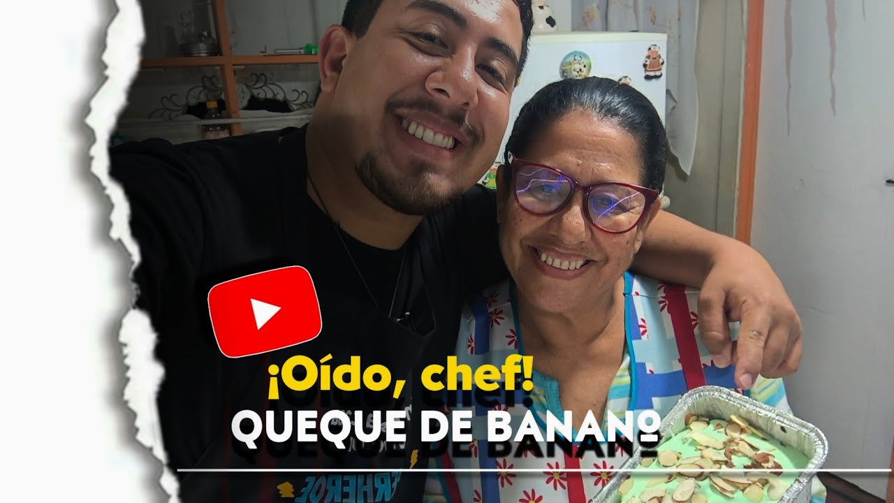 ¡Oído, chef! - Queque de banano