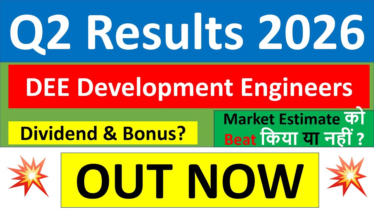 DEE Development Engineers Q2 results 2026 | DEE Development results today | DEE Development Share