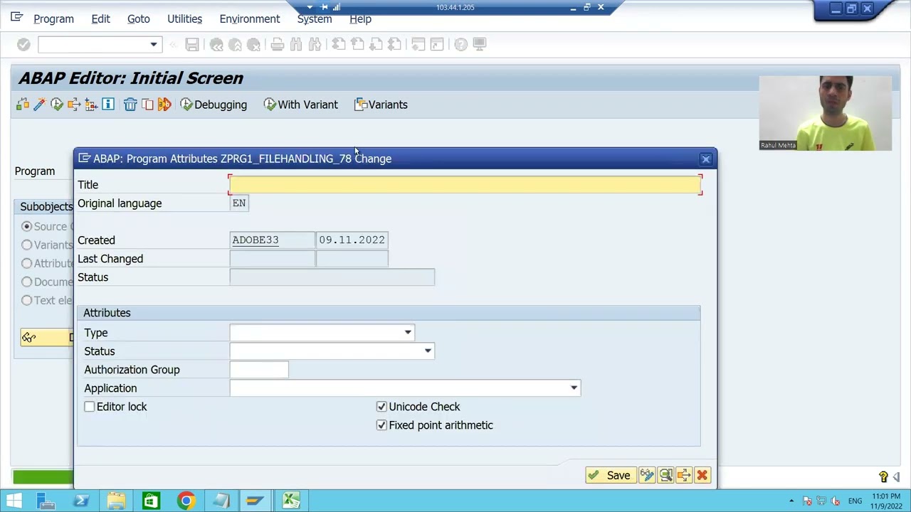 2 - File Handling - Reading Data From a File on Presentation Server Part1