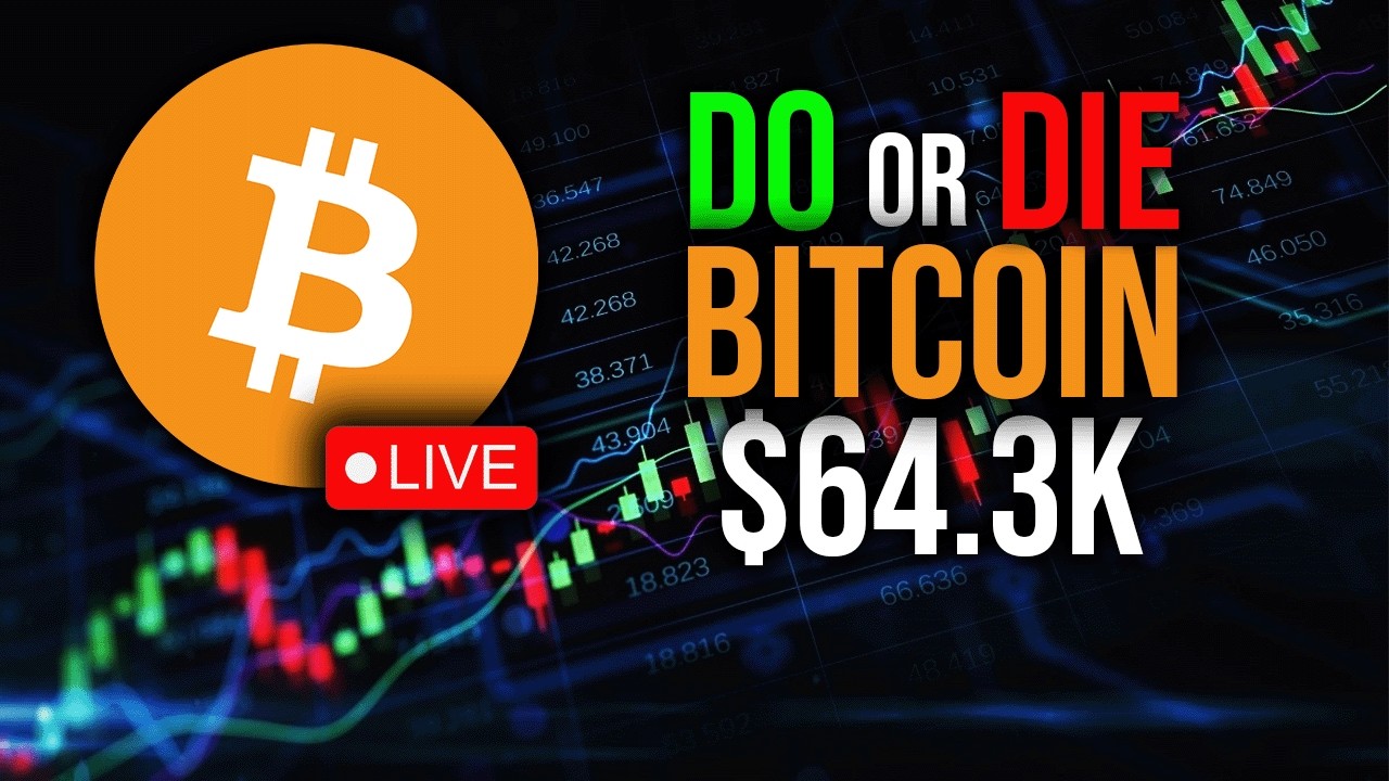 Big move coming soon for Bitcoin! Live trading the crypto market!