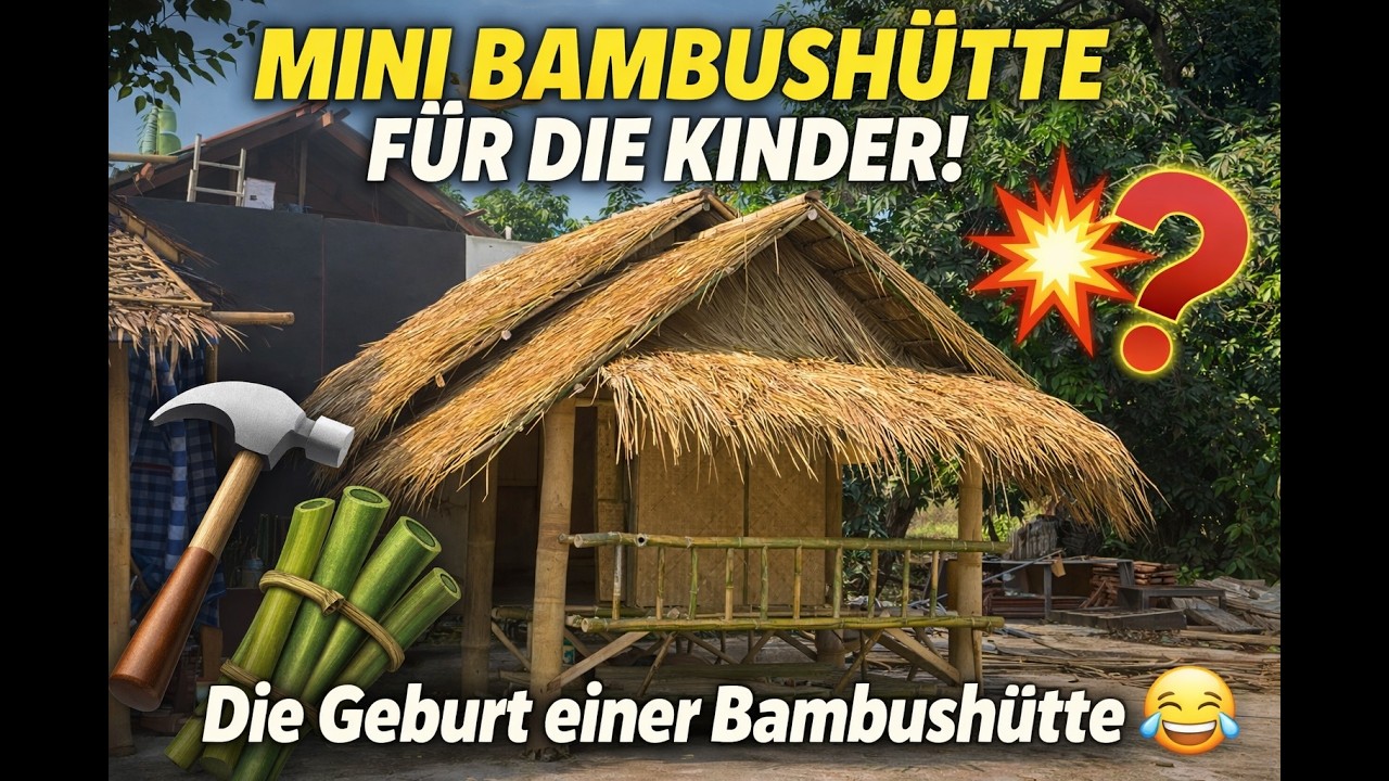 Mini Bambushaus, Low-Budget