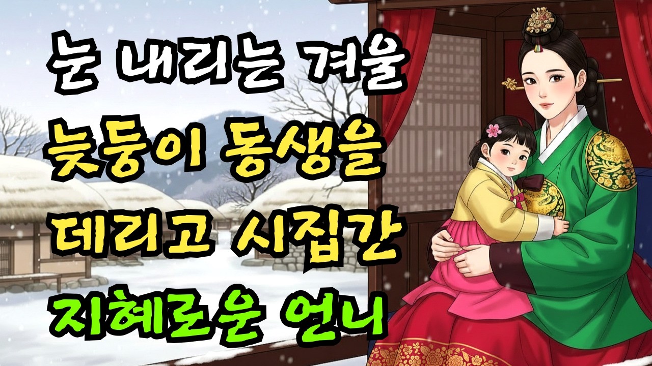 눈 내리던 겨울, 동생을 품은 언니의 선택