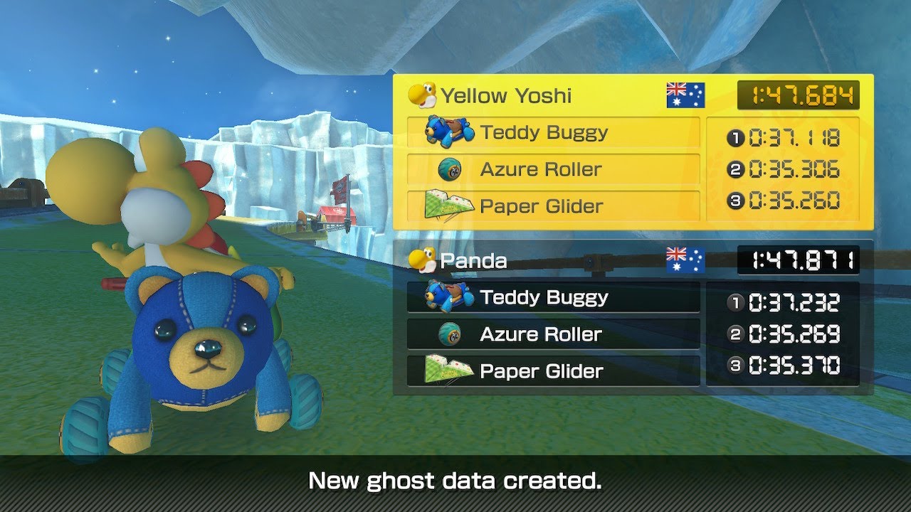 [MK8DX] (150cc) Ice Ice Outpost - 1:47.684 (NITA Meta Only / VSカスタムのみ BKT)