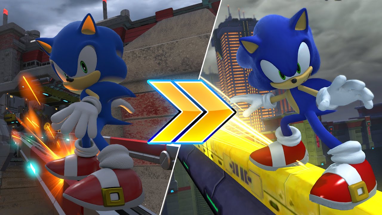 Space Port Recreated in Sonic Generations