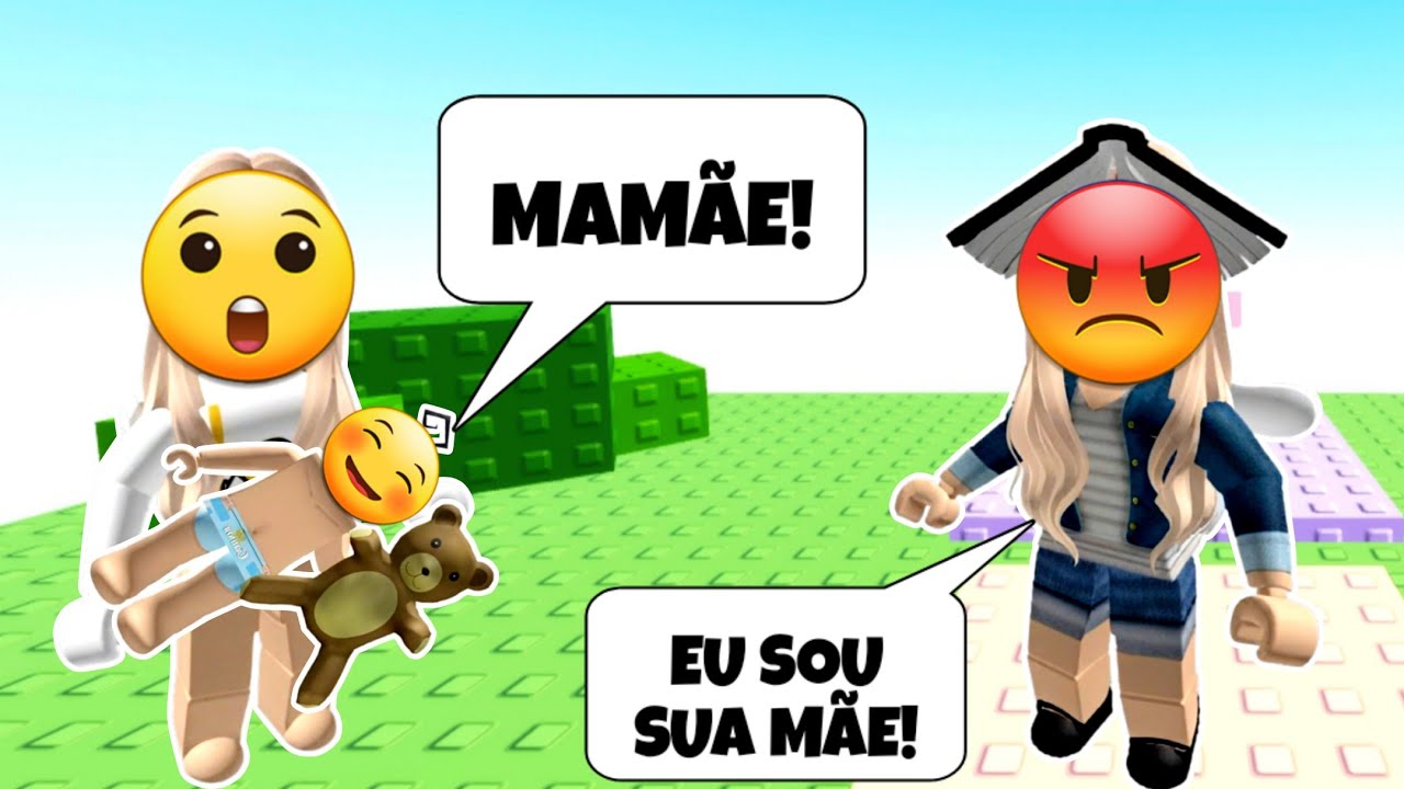 Meu Filho Me Trocou Pela Minha Irmã Gêmea - História Roblox 