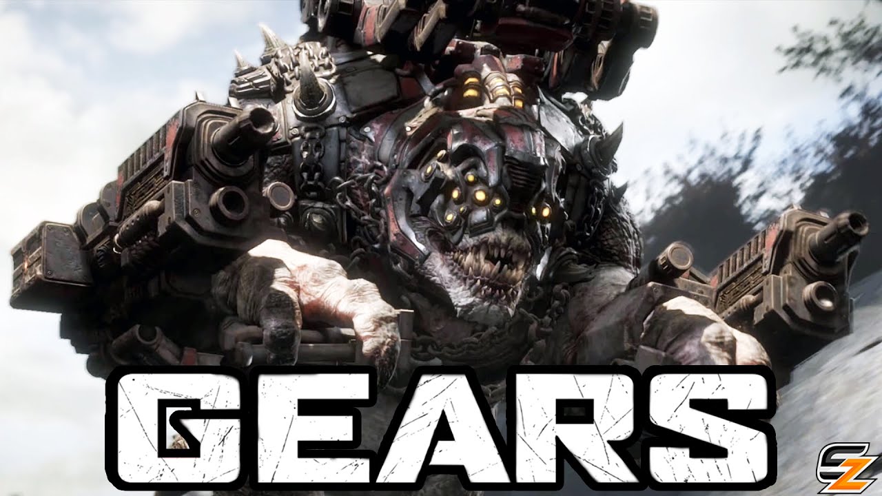 История Gears of War — все кат-сцены LOCUST BRUMAKS на данный момент! (Фильм «Кадровые сцены Gears»)