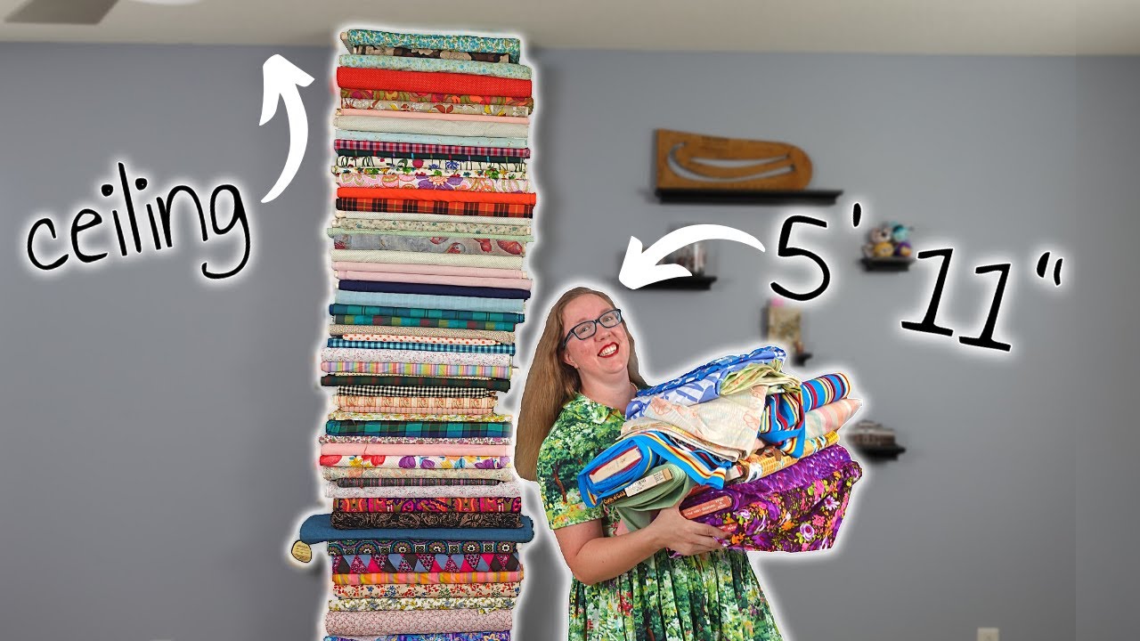HUGE Vintage Fabric Haul! Fabric store shut down 40 years ago || Part Two