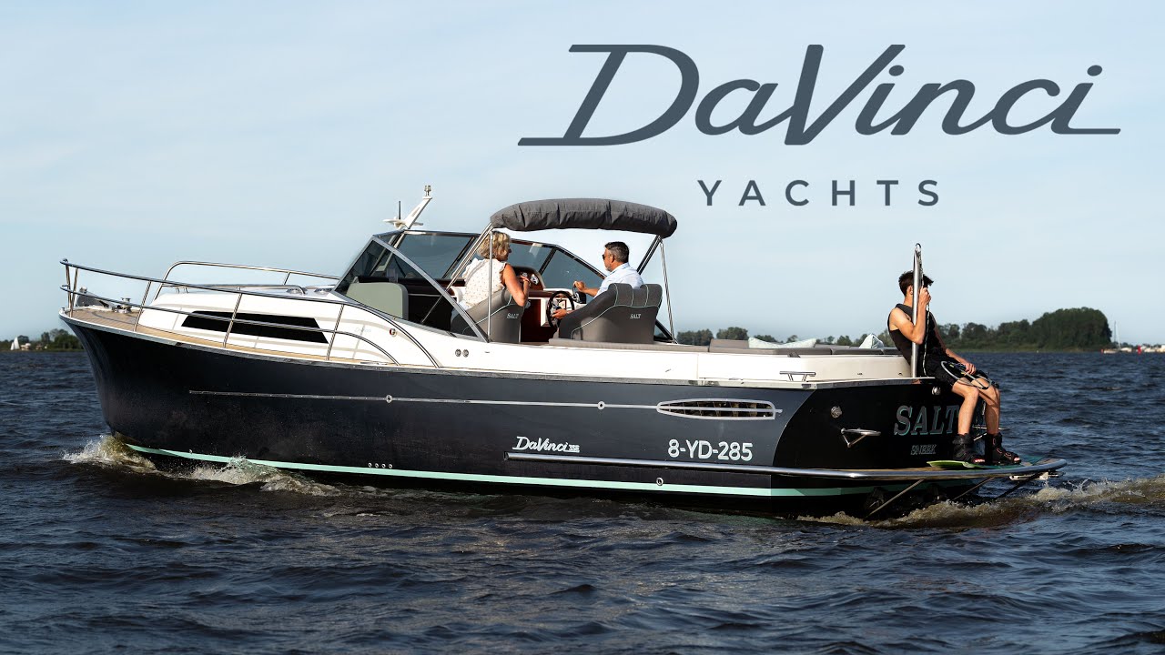 Wakeboarding Behind DaVinci 35 | DaVinci Yachts | Geproduceerd door Just Post