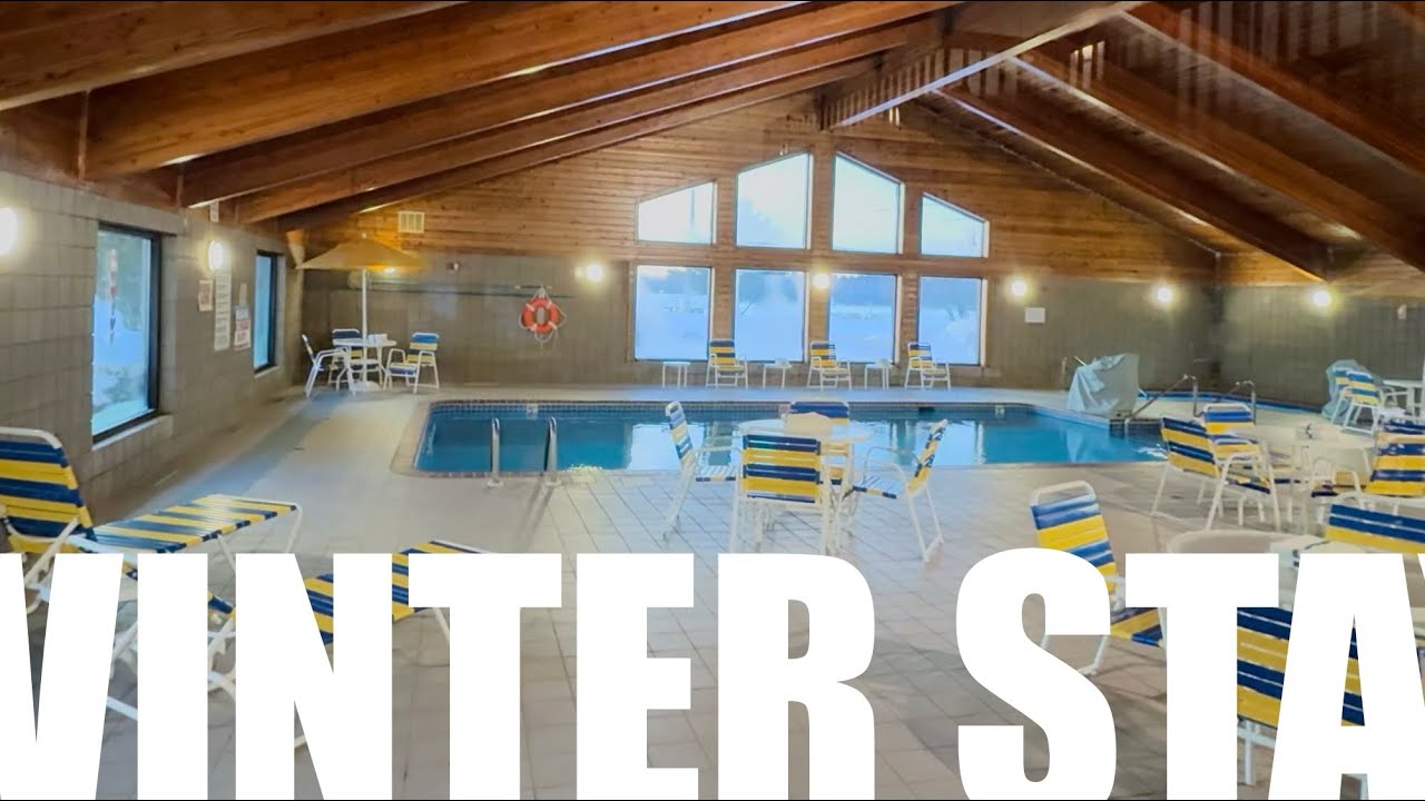 Minocqua AmericInn Room & Indoor Pool Tour (Winter Stay)