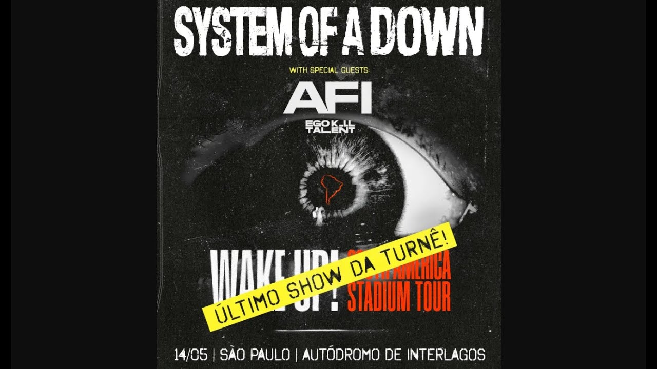 SYSTEM OF A DOWN AUTODROMO DE INTERLAGOS 14-05-2025 #systemofadown