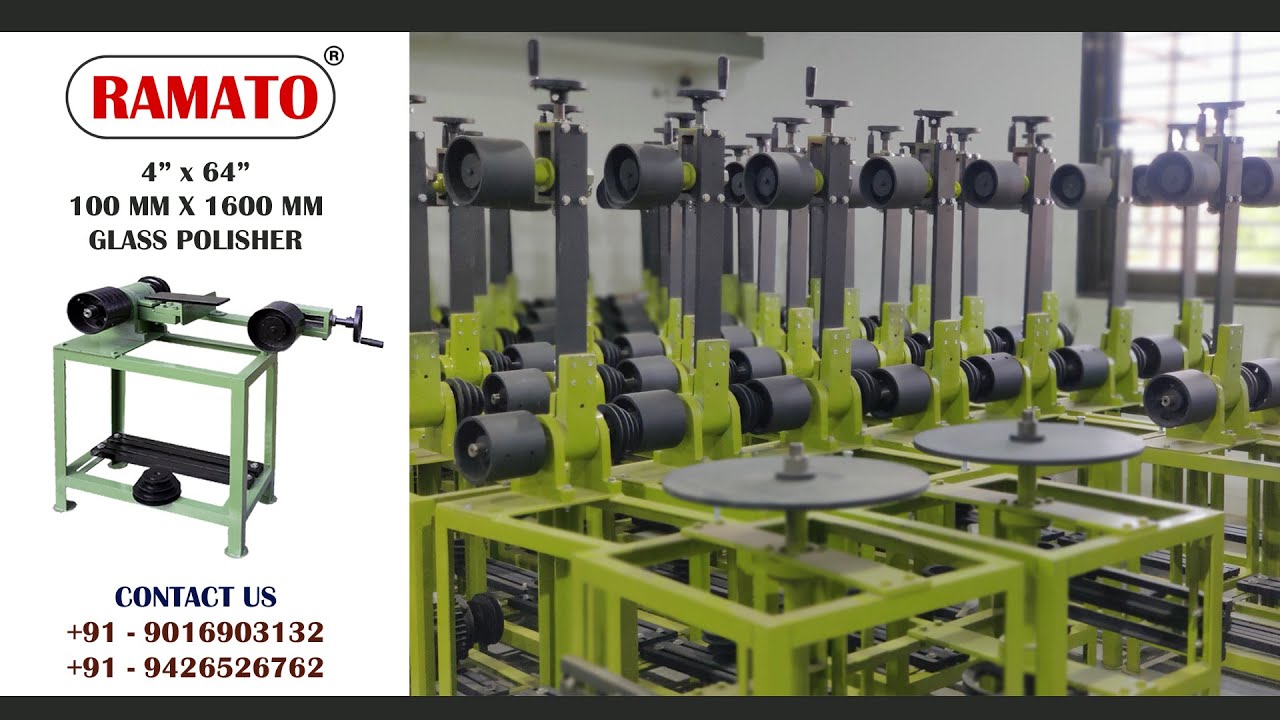 Rajlaxmi Machine Tools | Glass Polishing Machine Manufacturer Rajkot Gujarat INDIA