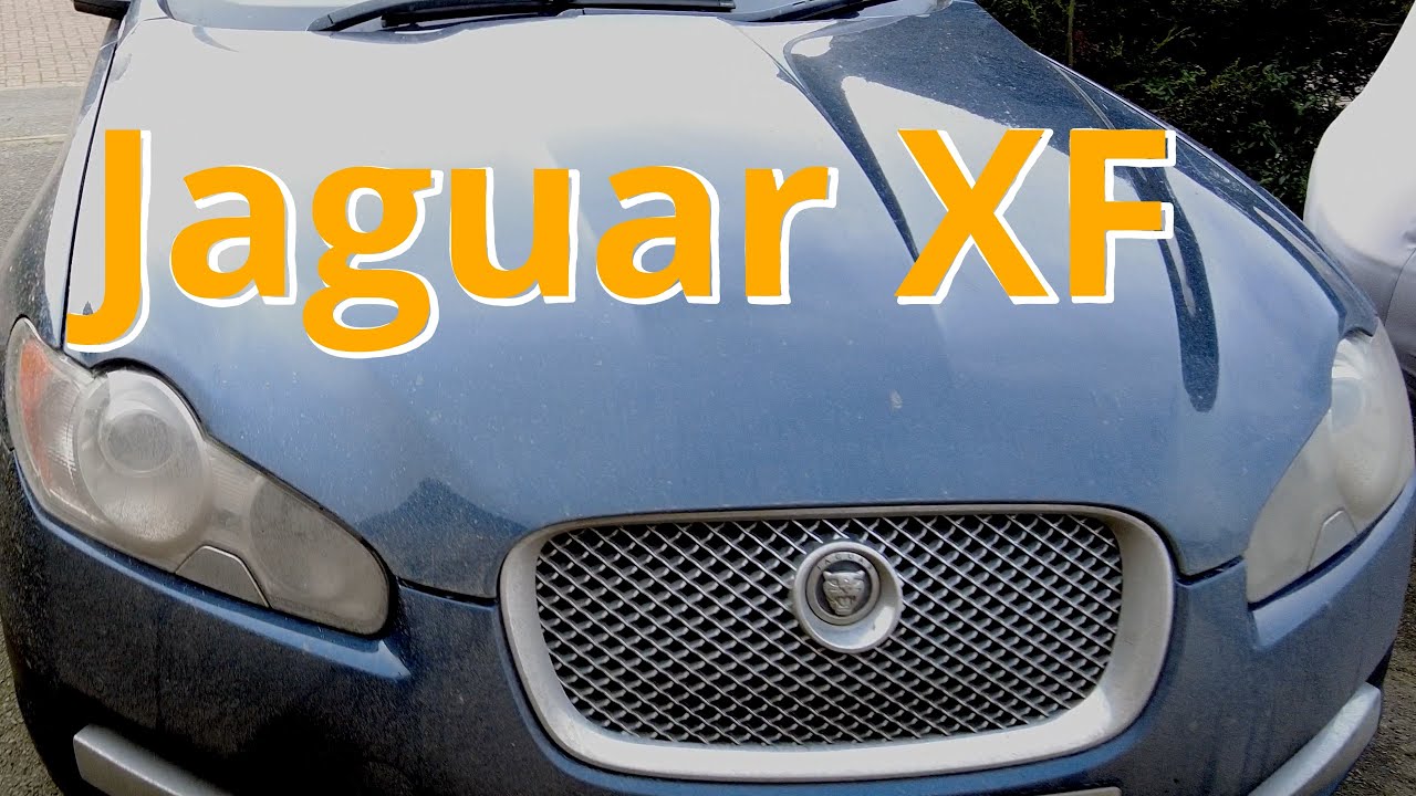 Грязный, но в обзоре: Jaguar XF 3.0 V6 bi-turbo 2009 года