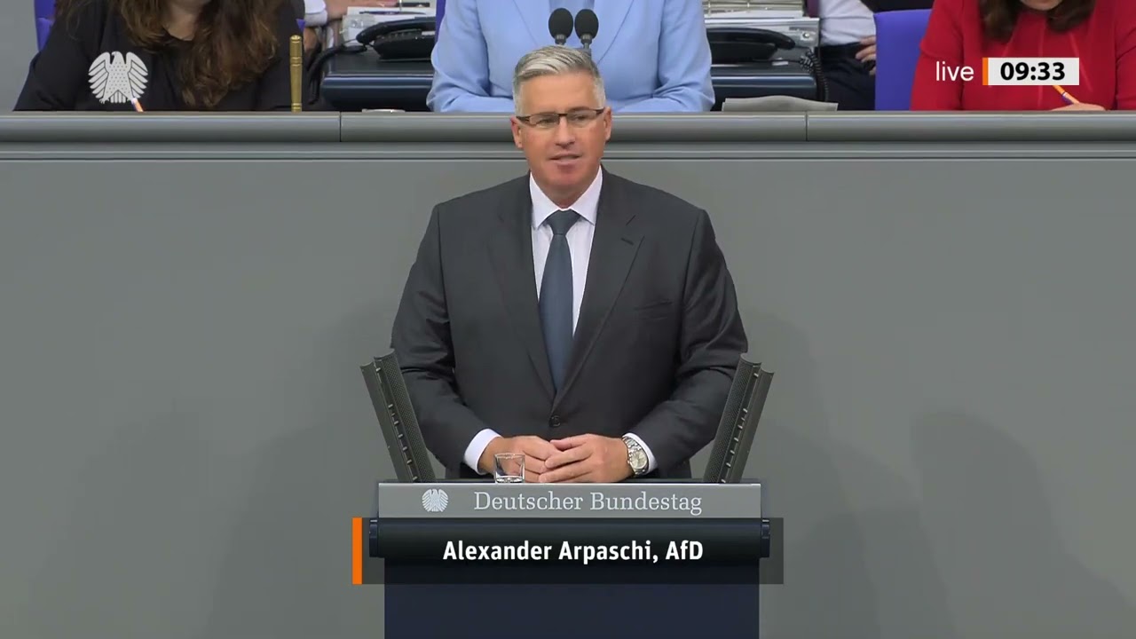 Bauturbo? Eher Baustopp im Schneckentempo! – Alexander Arpaschi, AfD-Fraktion im Bundestag