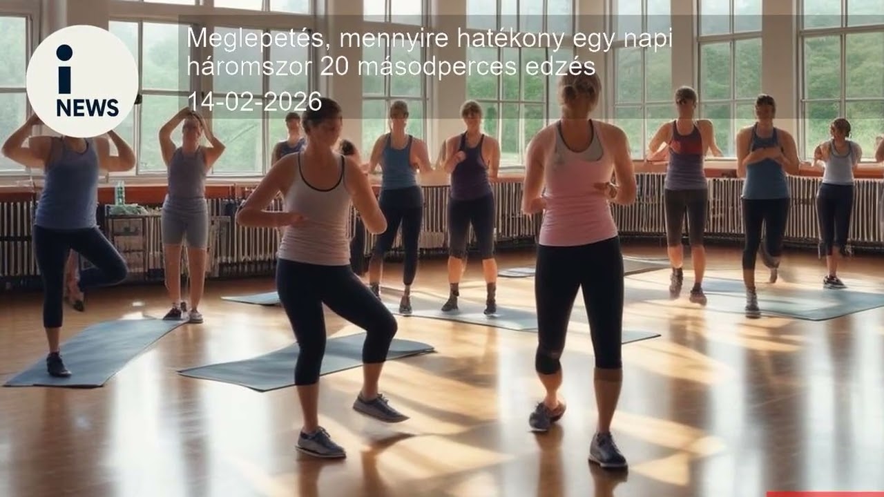 Meglepetés, mennyire hatékony egy napi háromszor 20 másodperces edzés