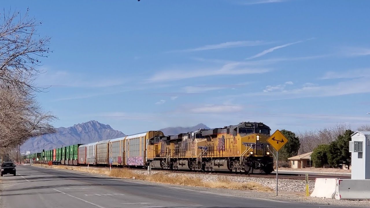 Railfanning in 2 Locations in El Paso, TX 02/01 - 06/2021