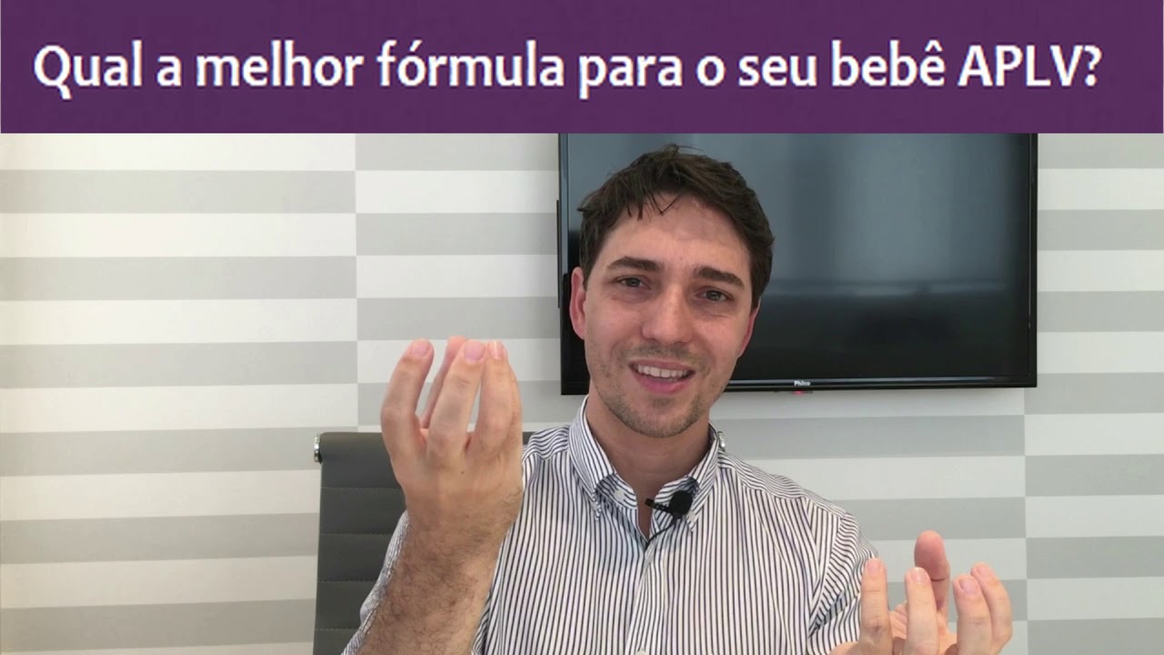 Live #02: Qual a melhor fórmula para o seu filho APLV?
