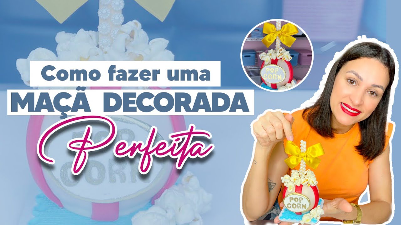 IMPRESSIONE SEU CLIENTE COM ESSA MAÇÃ decorada com pasta de leite 💥- maçã circo- maçã perfeita