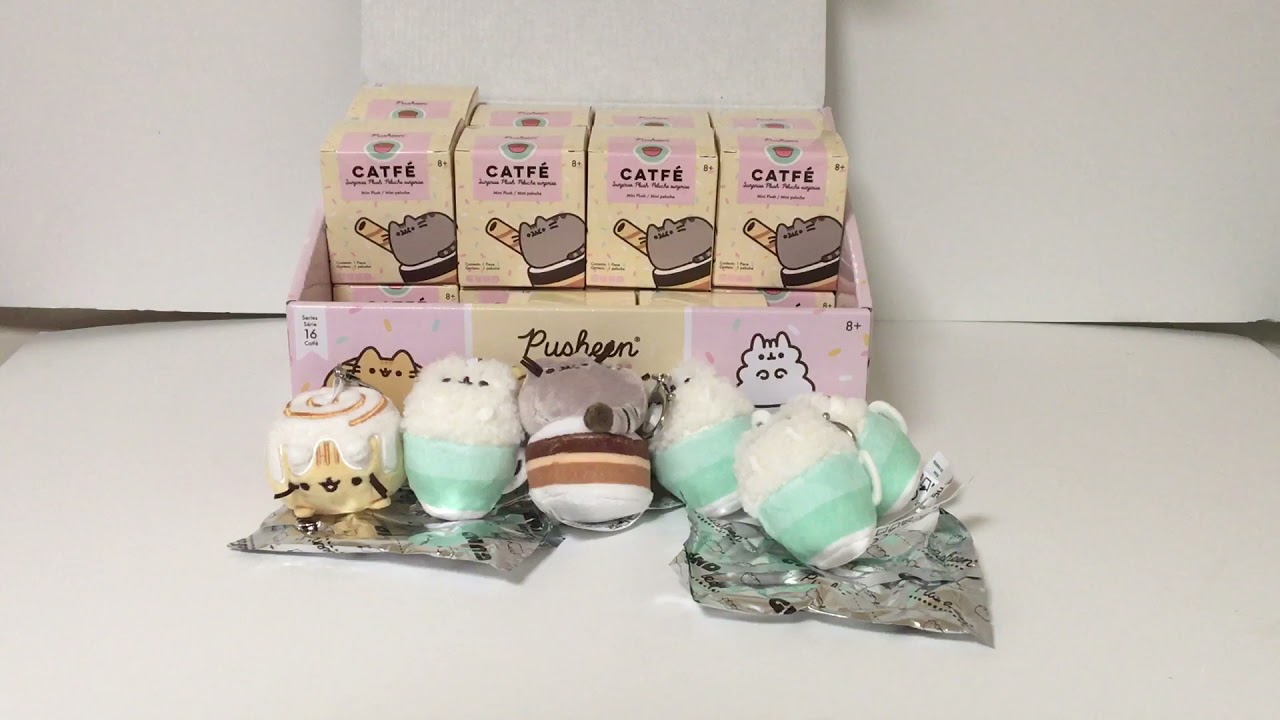 Pusheen Series 16 CATFE blind box case opening!!(part 2 SORRY again)