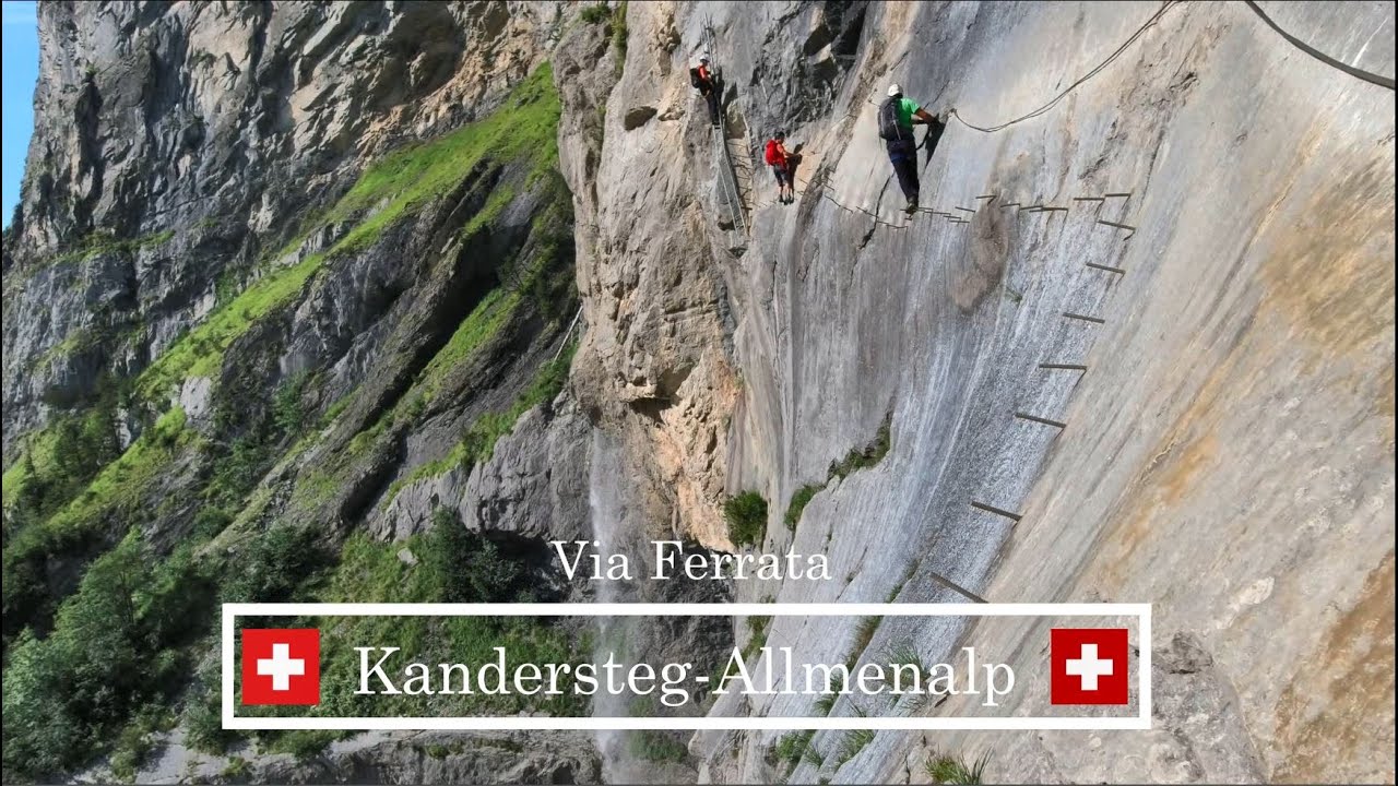 Klettersteig Kandersteg Allmenalp 2k (via Ferrata)