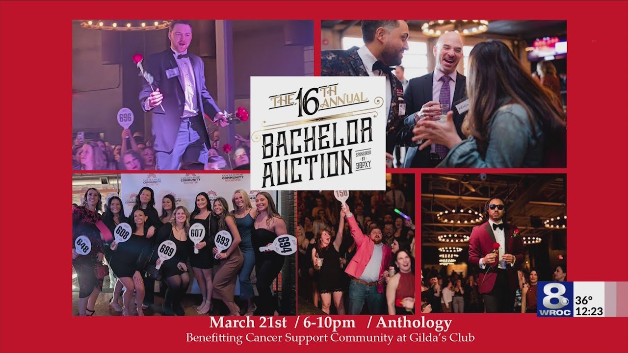 16th Annual Bachelor Auction for CSC at Gilda's Club Rochester