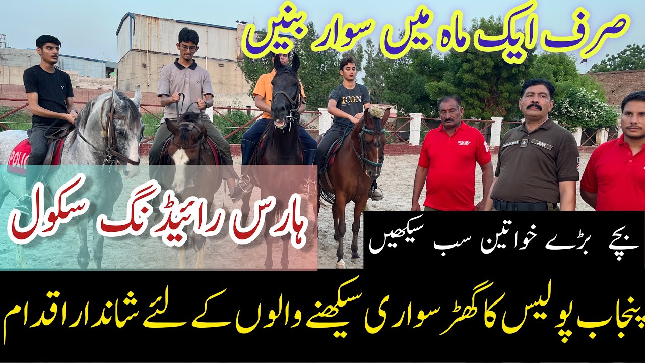 Best Horse Riding School in Punjab, Faisalabad