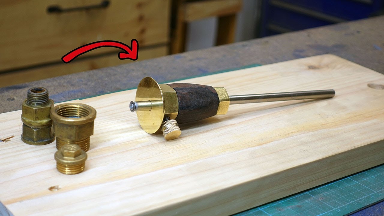 Como Hacer un GRAMIL Casero | con piezas de FONTANERÍA