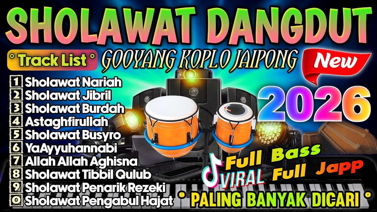 PALING DICARI!! DANGDUT SHOLAWAT MERDU PALING LARIS ENAK DIDENGAR PAS DI HATI ❤ PALING DICARI 2026