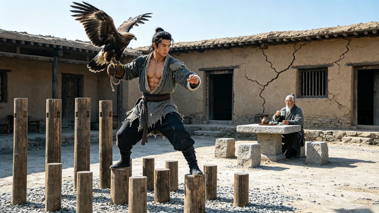 功夫電影！5歲男童拜師學藝，練成最強鷹爪功！ 💥 #中国电视剧 #KungFu #Martial Arts Movies
