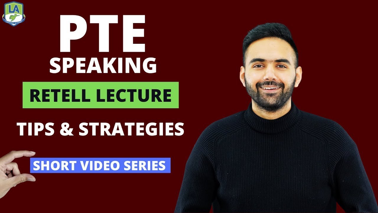 PTE Speaking — лекция-пересказ | Серия коротких видео | Советы и стратегии | Language Academy