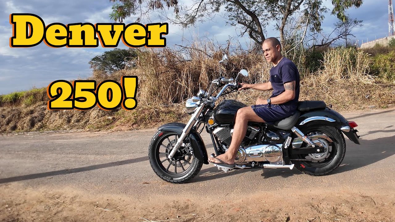 Essa é a minha nova moto! Denver 250