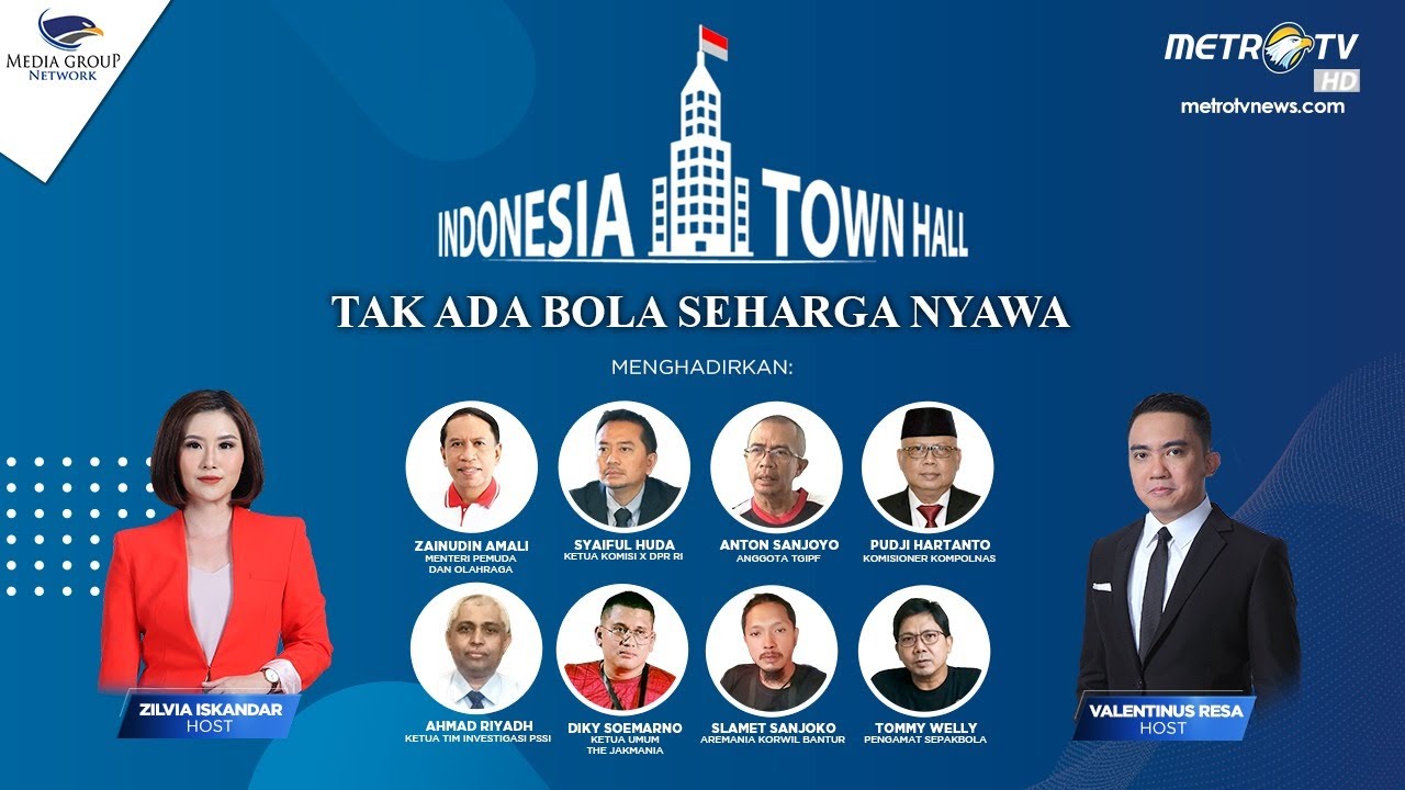 INDONESIA TOWN HALL - TAK ADA BOLA SEHARGA NYAWA