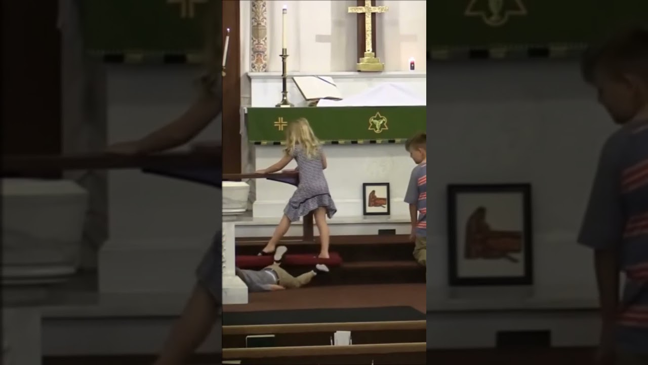 The Grandkids at Church