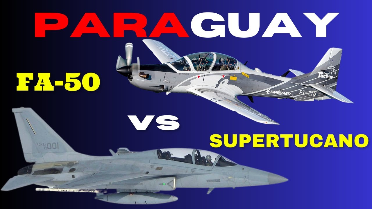 &iquest;FA-50 o SUPERTUCANO? PORQUE el A-29 es mejor para Paraguay.