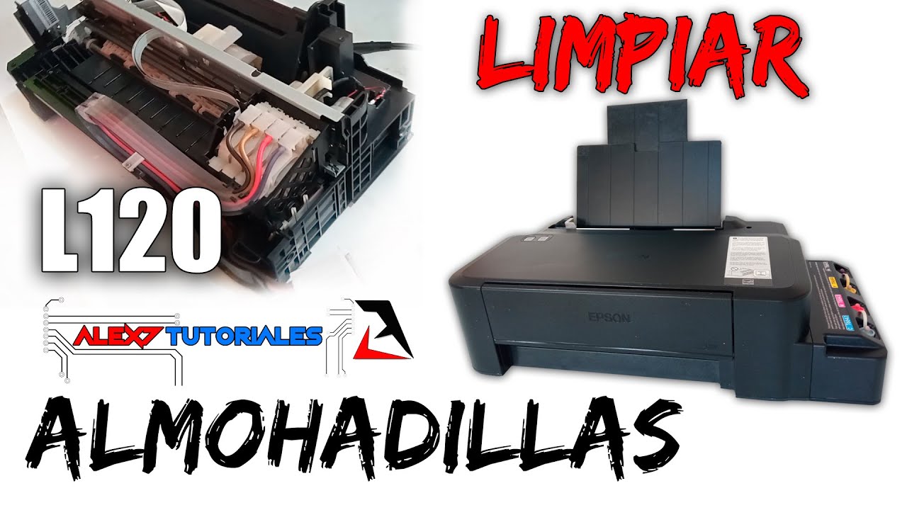 EPSON L120 - Limpieza de Almohadillas (Clean Pads)