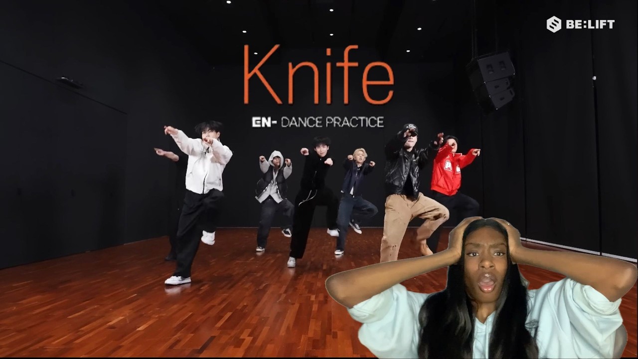 ENHYPEN (엔하이픈) ‘Knife’ Dance Practice REACTION