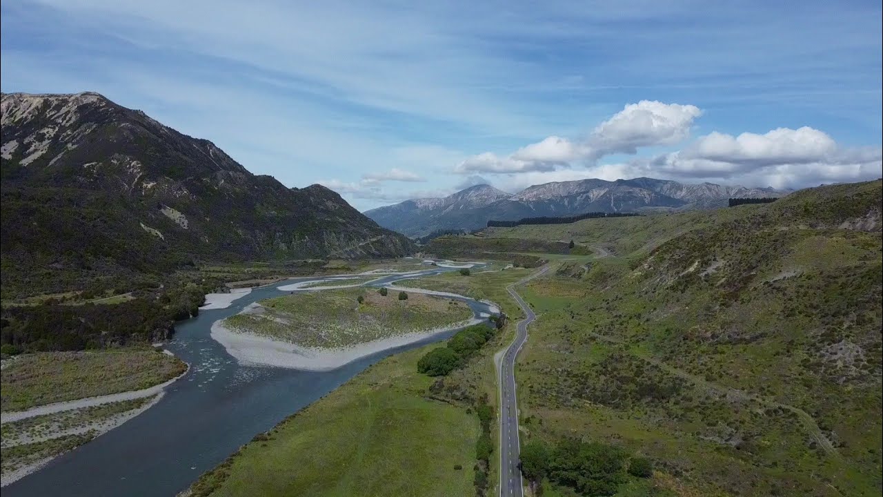 Lewis Pass drive NZ