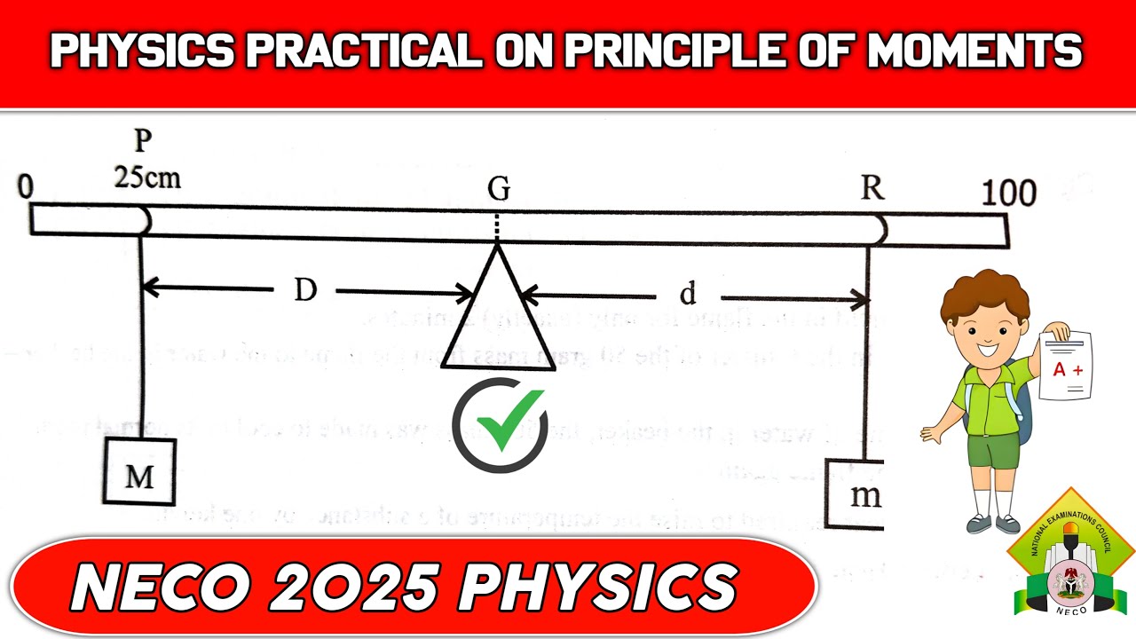 NECO Physics Practical: Equilibrium of Forces Explained (Full Guide & Solved Examples)