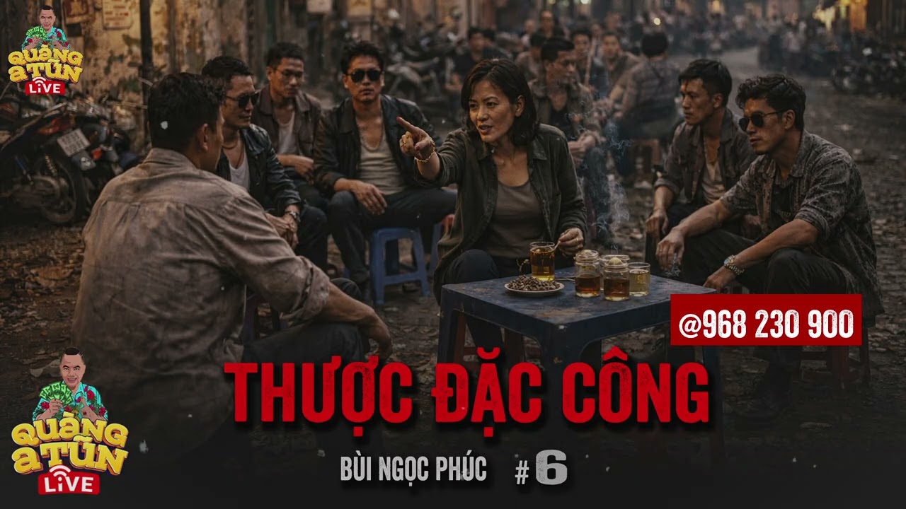 Truyện xã hội đen hành động thời bao cấp Quàng  Tũn live : THƯỢC ĐẶC CÔNG tập 6