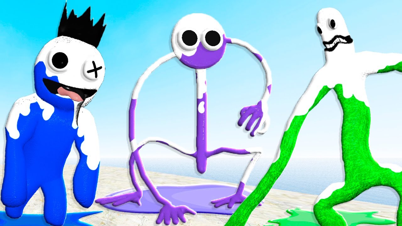What if Rainbow Friends had NO COLOR?! (Garry's Mod)