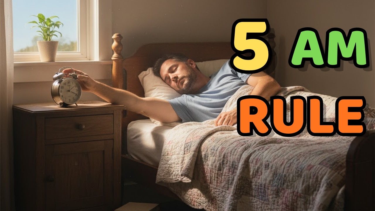 The 5 am rule a fathers journey to reclaim control | Learn English with Stories